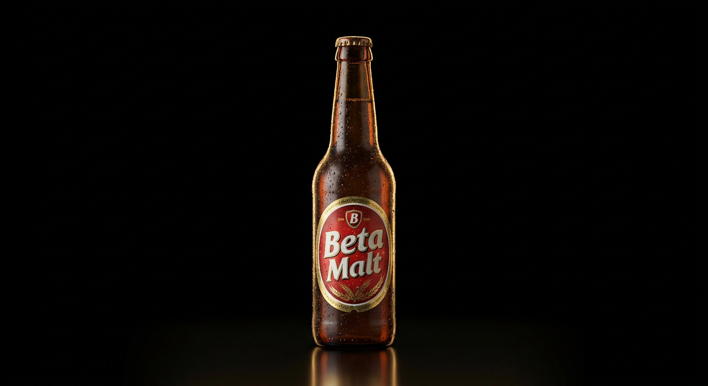 Beta Malt bottle