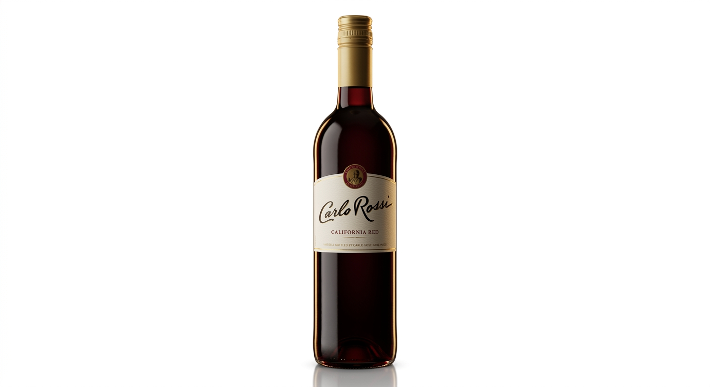 Carlo Rossi bottle
