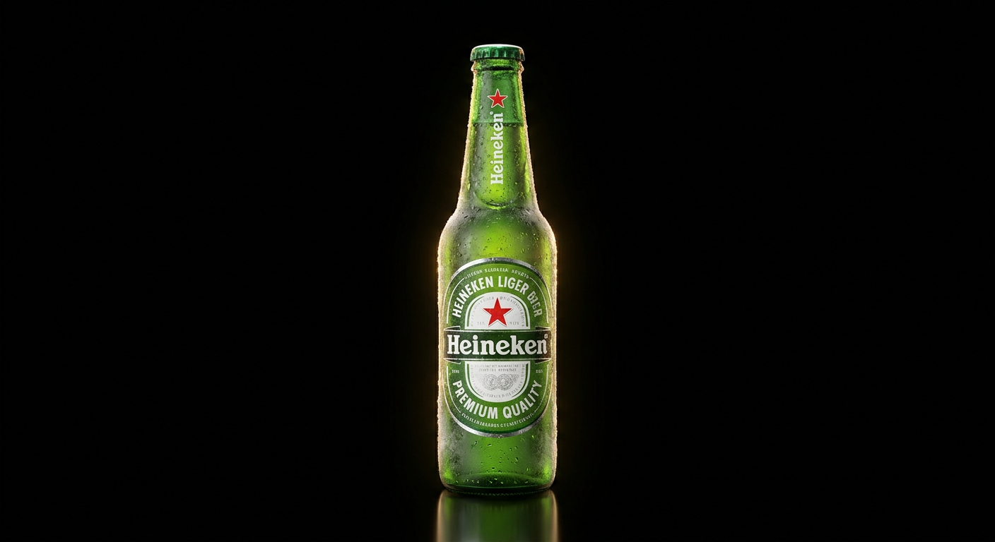 Heineken bottle