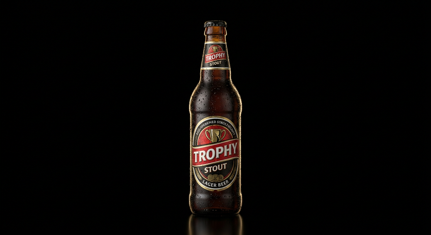 Trophy Stout bottle