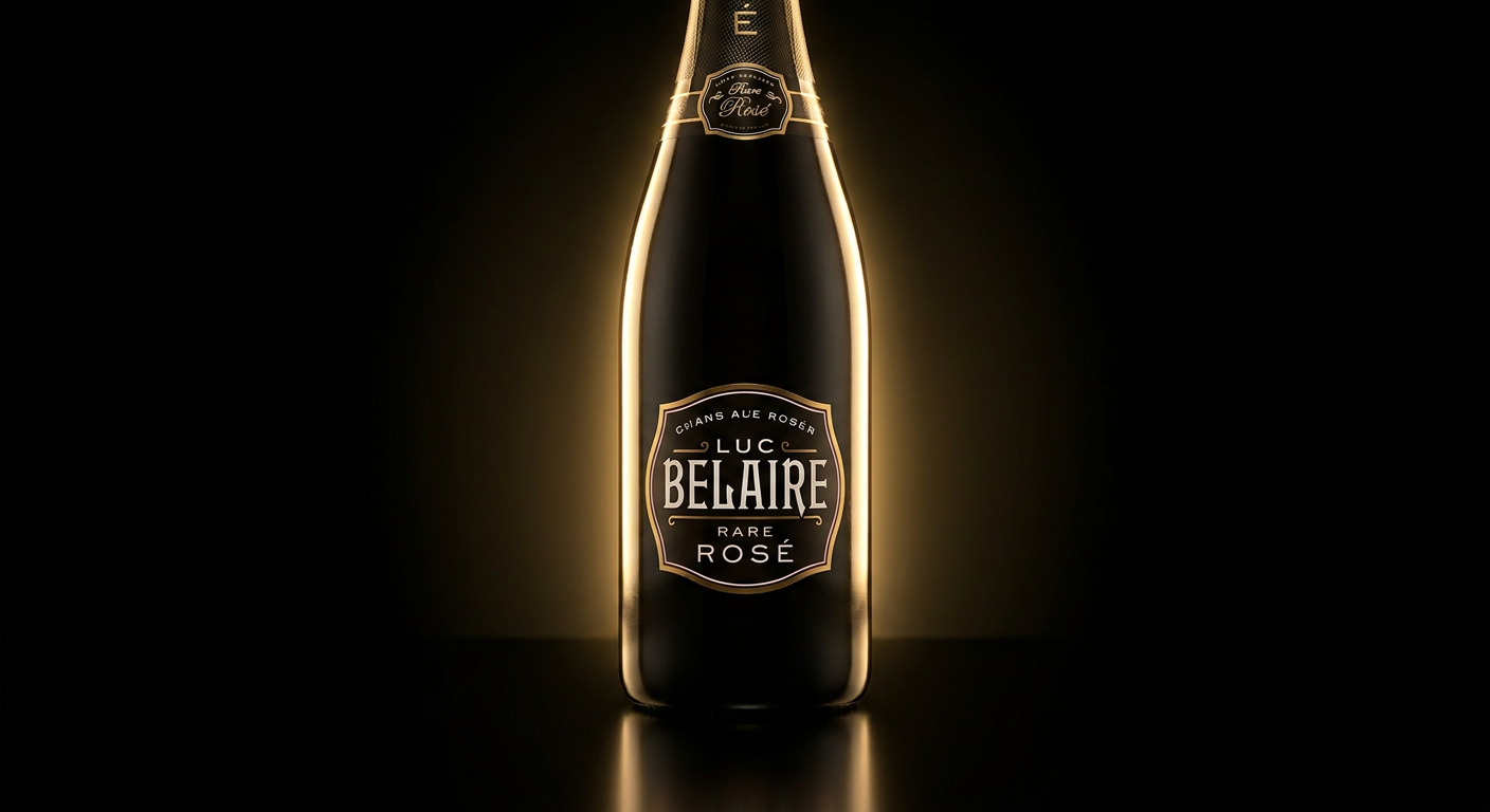Belaire Rosé bottle