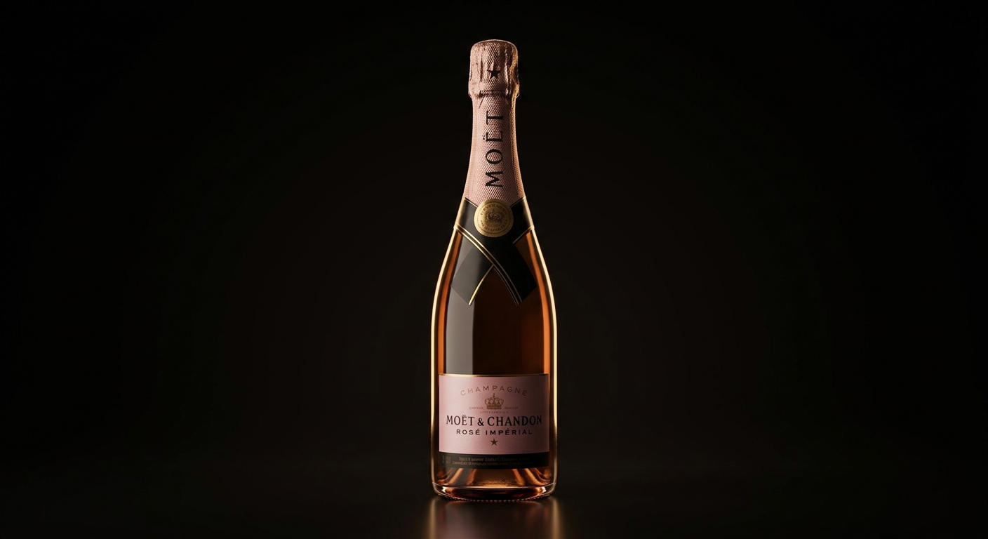Moët Rosé bottle