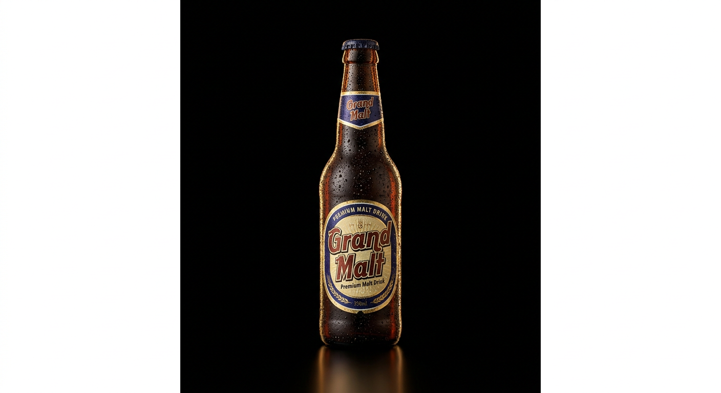 Grand Malt bottle