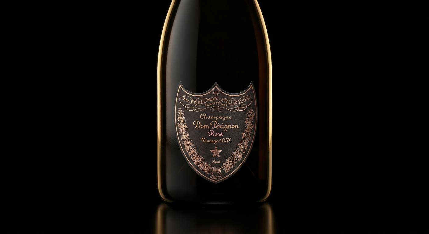 Dom Pérignon Rosé bottle