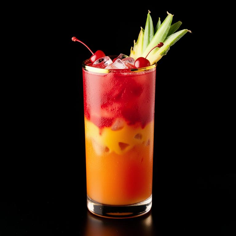 Virgin Jamaica cocktail served at Queen’s Court Restaurant