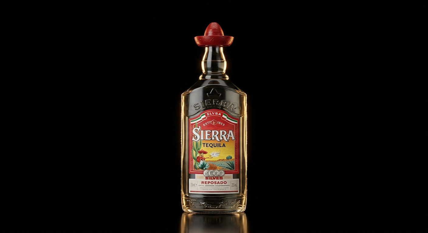 Sierra Tequila bottle