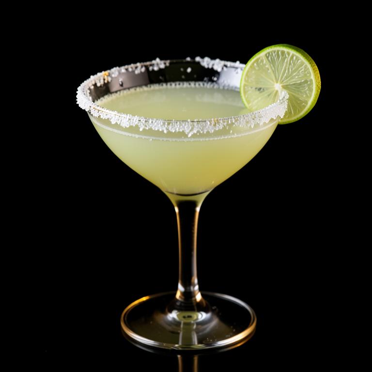 Margarita cocktail served at Queen’s Court Restaurant