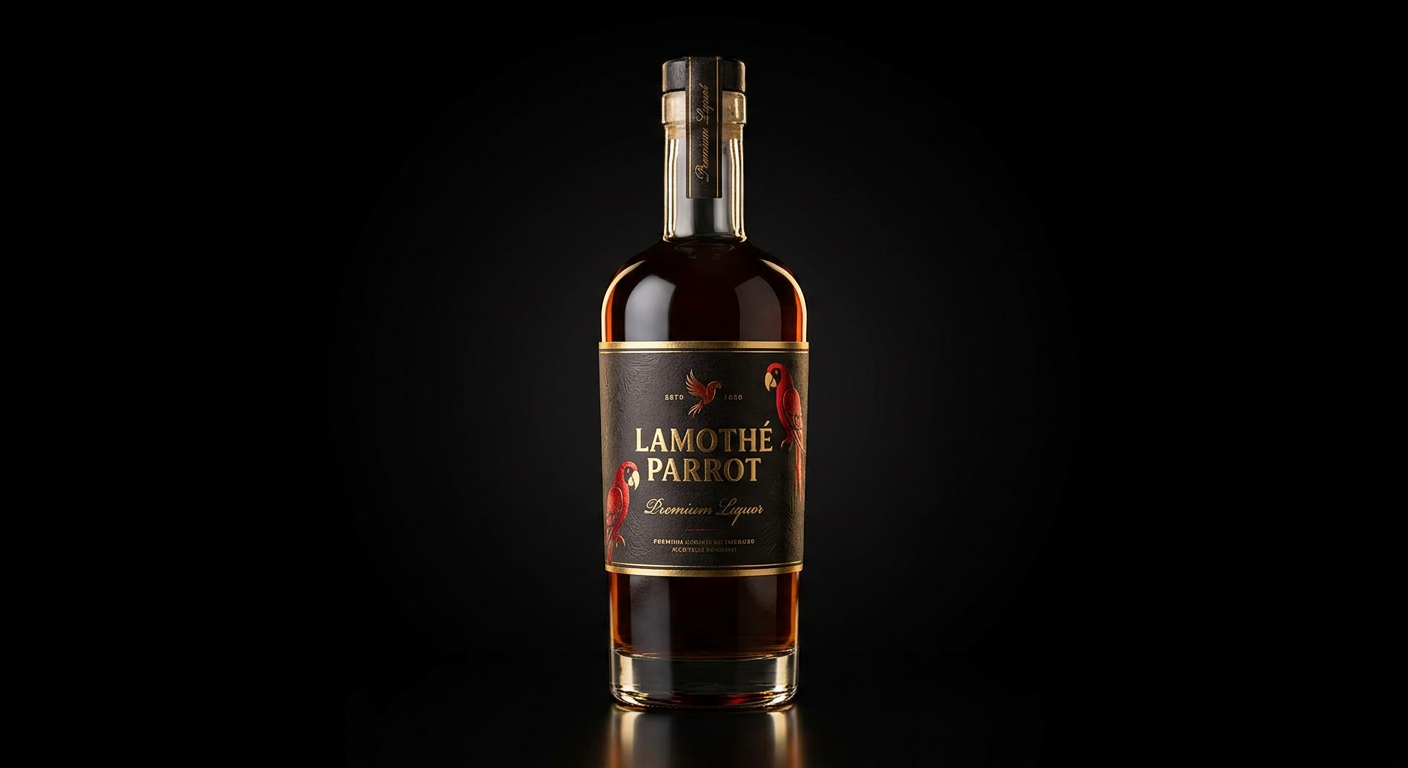 Lamothe Parrot bottle