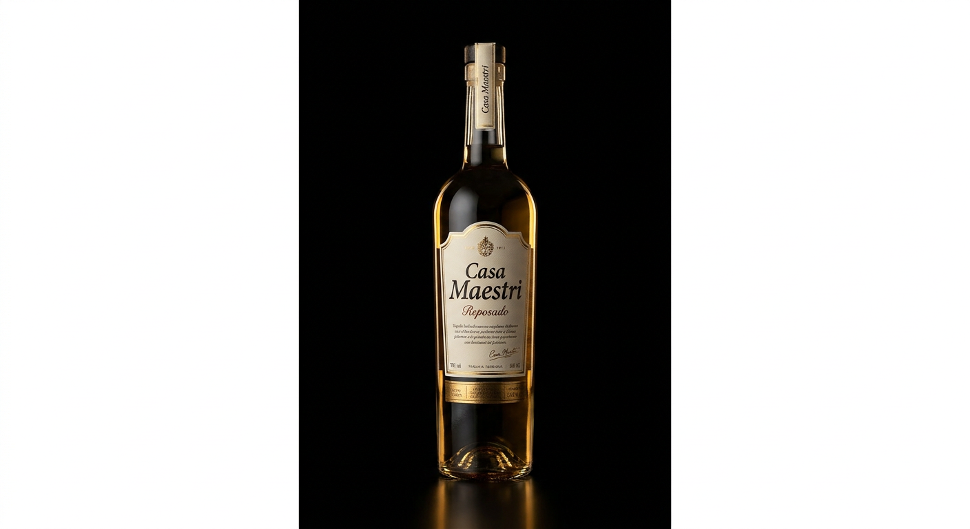 Casa Maestri Reposado bottle