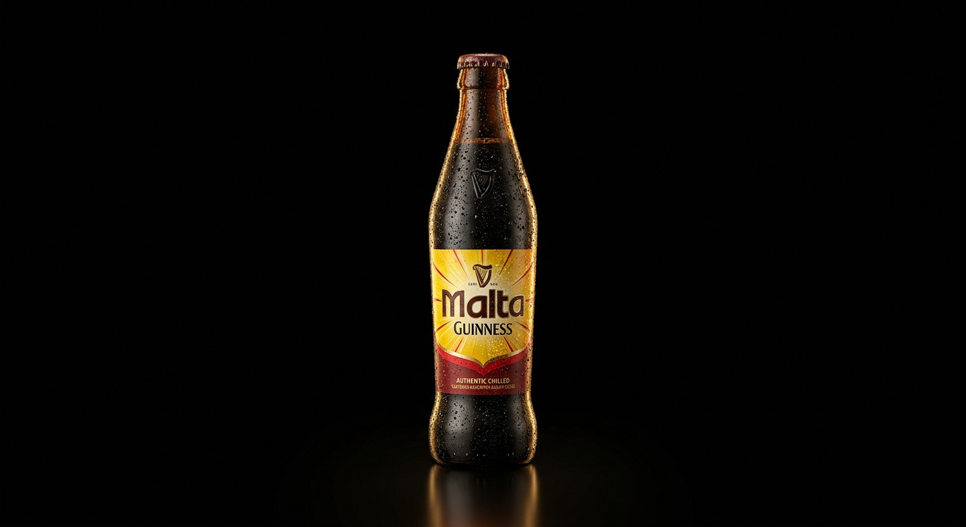 Malta Guinness bottle