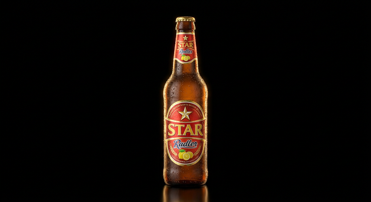 Star Radler bottle