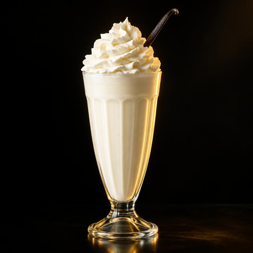 Vanilla Milkshake served at Queen’s Court Restaurant
