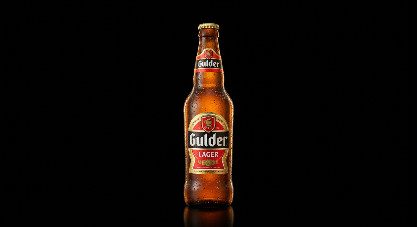 Gulder Lager bottle