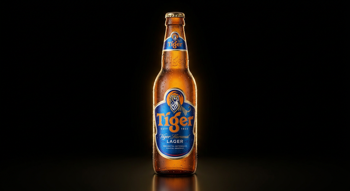 Tiger Lager bottle