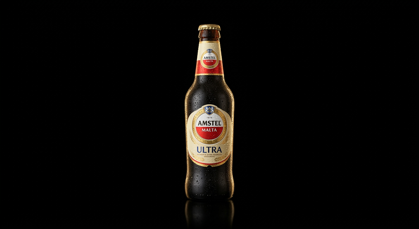 Amstel Malta bottle