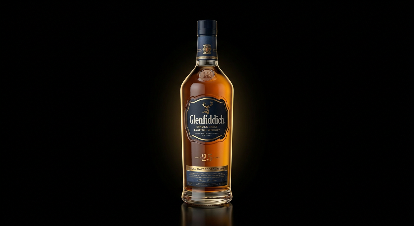 Glenfiddich 25 Years bottle