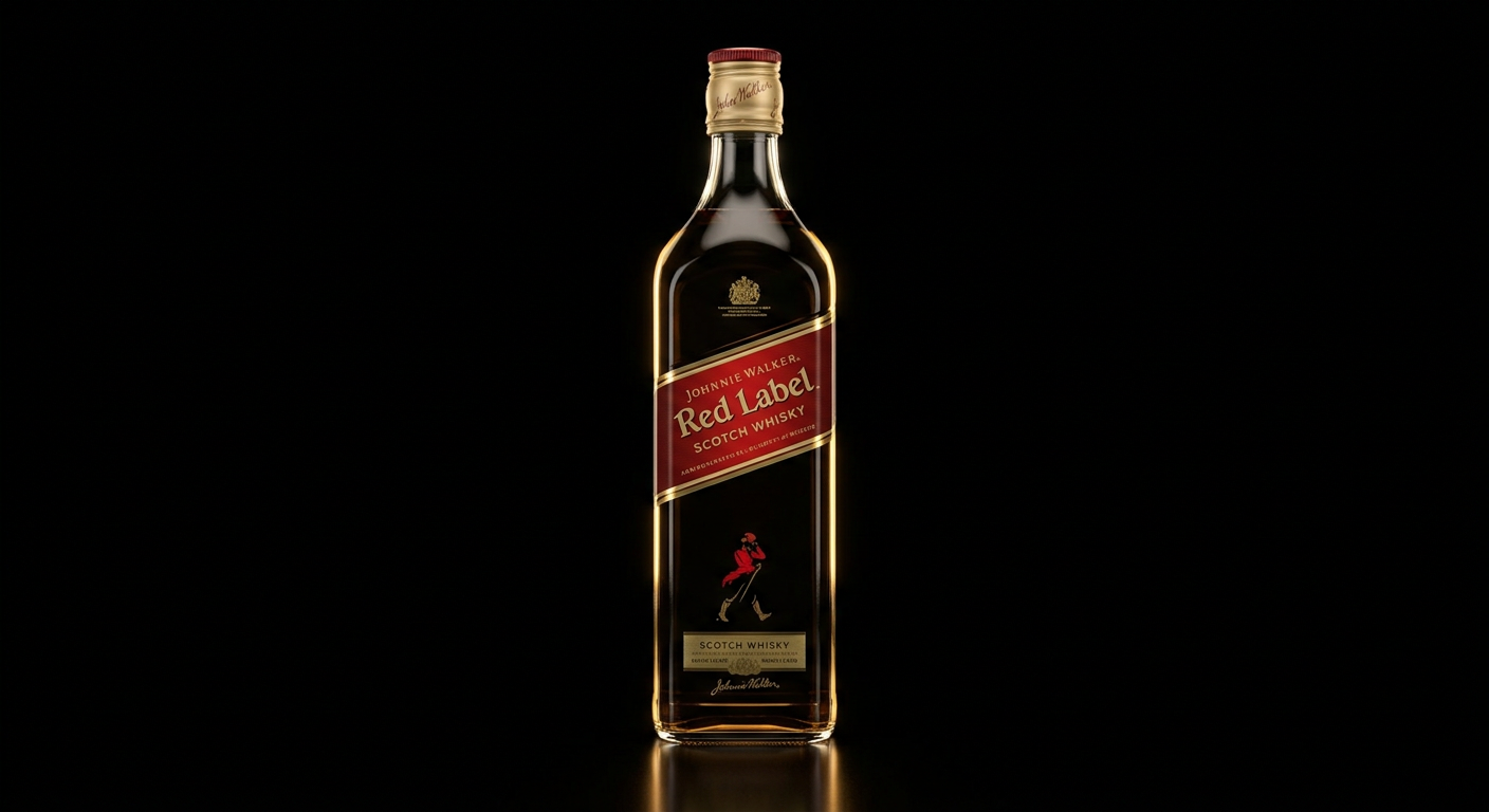 Red Label bottle